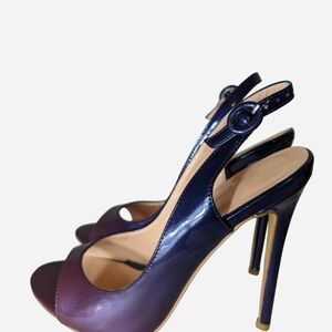 Only Navy and Purple Women's Heels